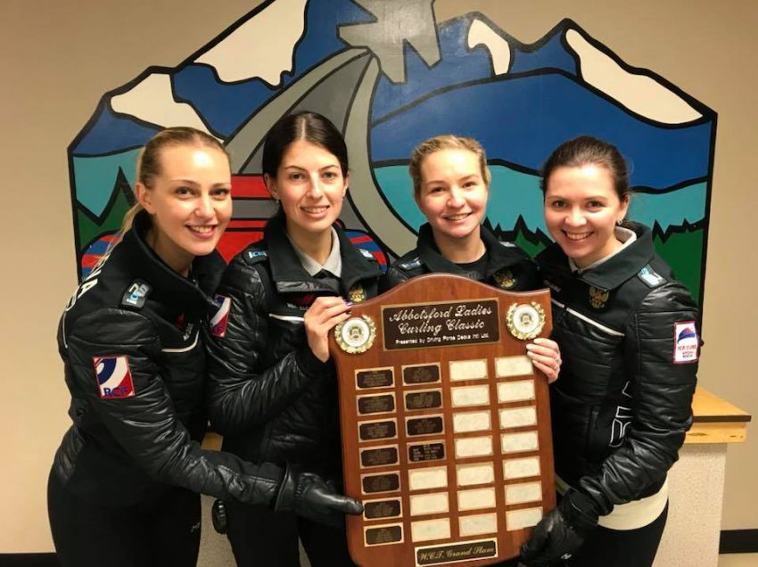 Victoria Moiseeva wins Driving Force Abbotsford Cashspiel
