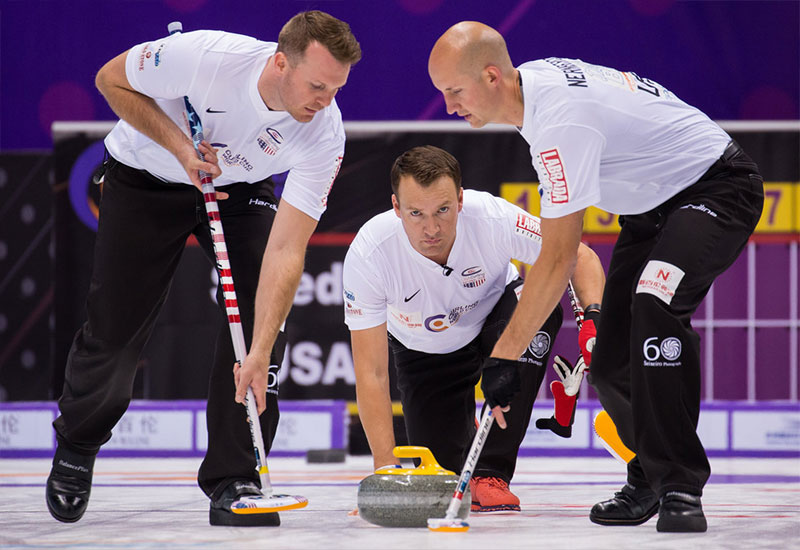Americans, Canadians begin the inaugural Curling World Cup 3-0