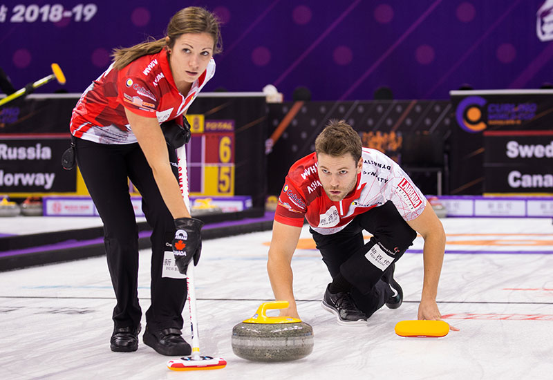 WALKER/MUYRES DEBUT AT ST. VITAL MIXED DOUBLES
