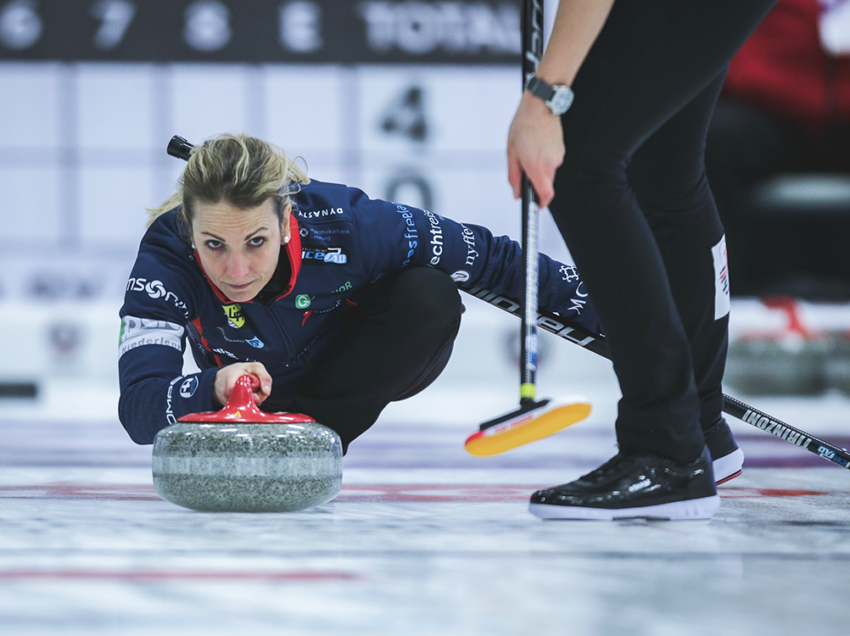 Tirinzoni Back On Ice at Schweizer Cup