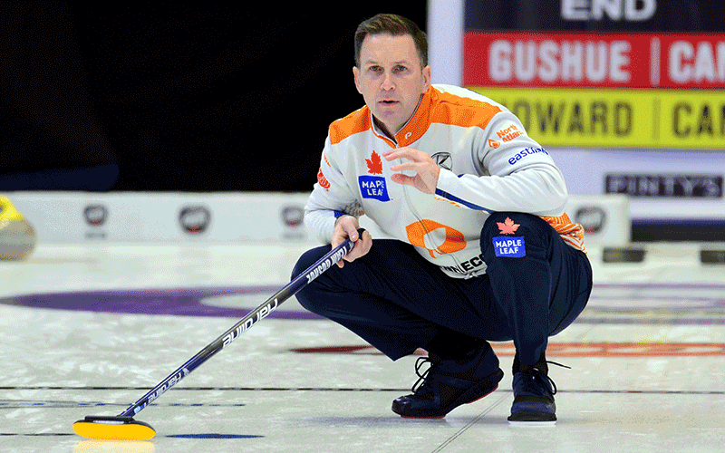 GUSHUE ROLLING INTO SLAM SEMIFINALS