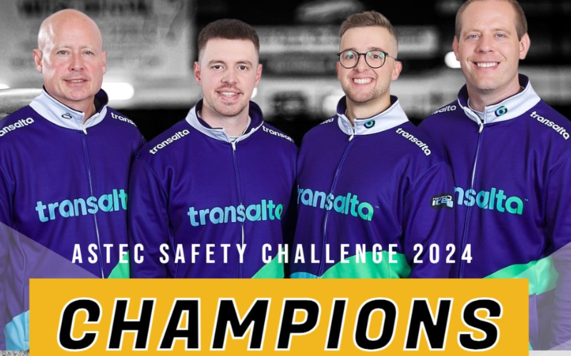 CurlingZone Koe On Fire Winning Astec Safety Challenge
