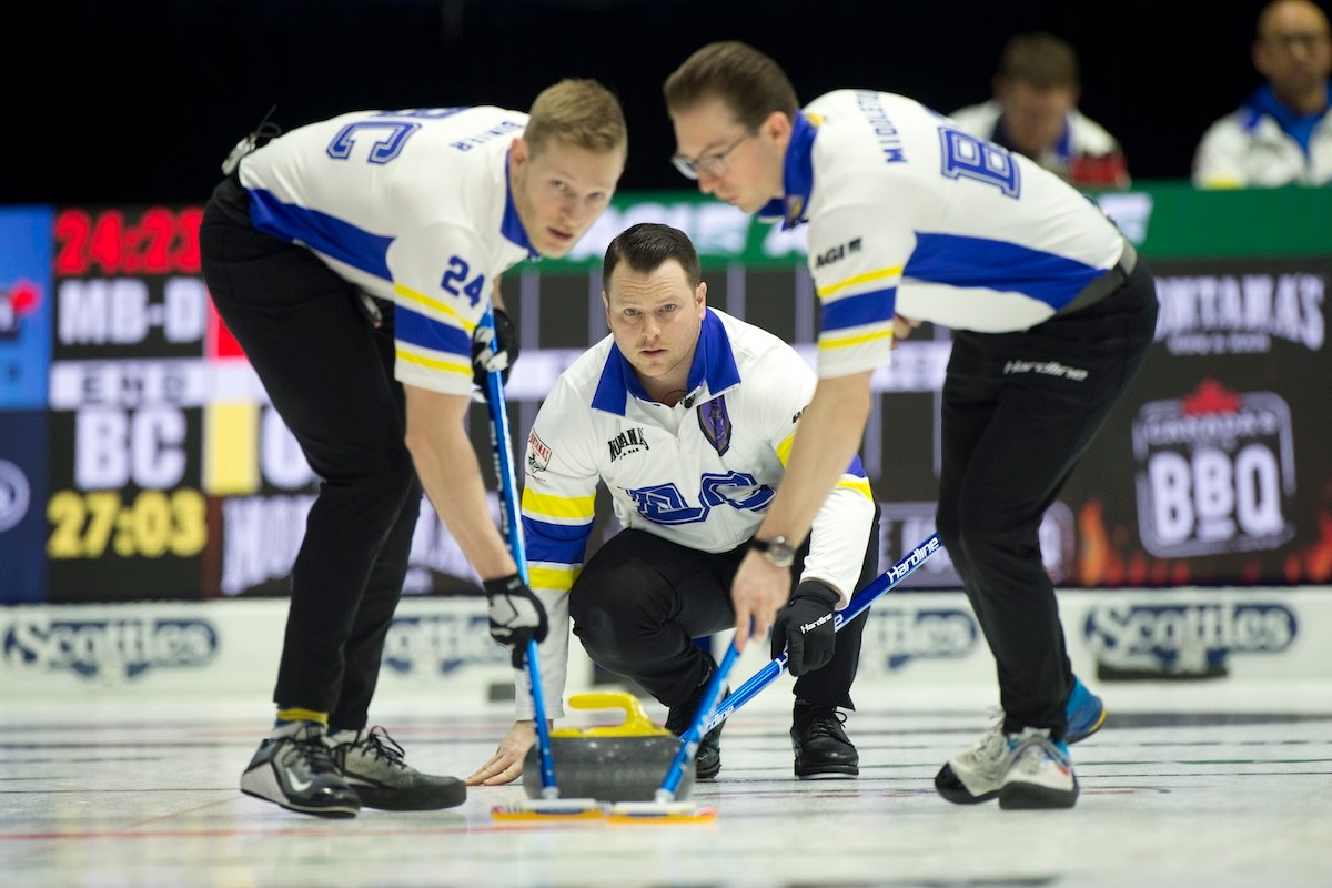 SCHNEIDER TOPS CARRUTHERS FOR THIRD STRAIGHT WIN IN HOMETOWN BRIER