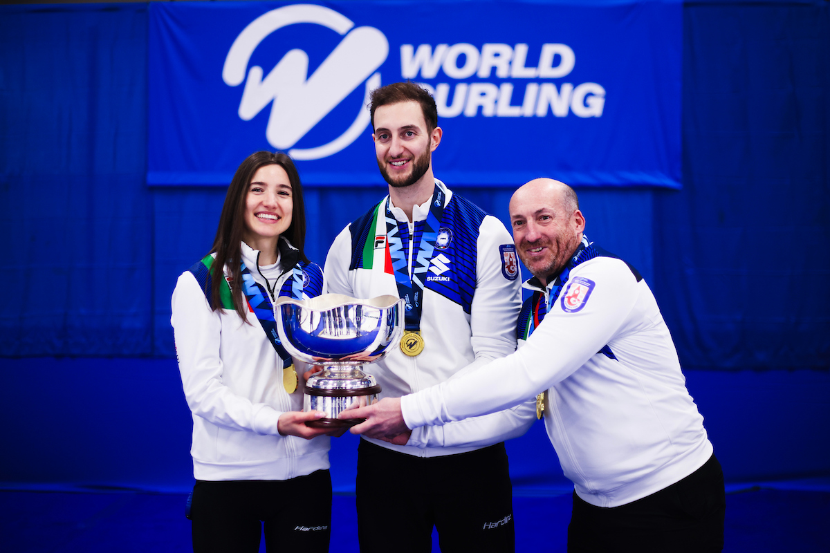 Italy wins World Mixed Doubles title