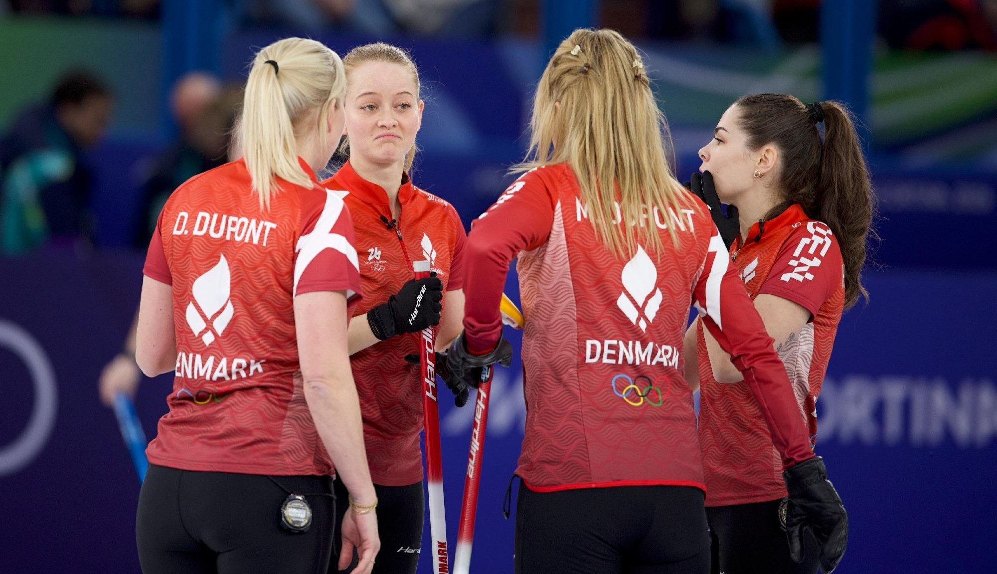 DENMARK SCORE FIRST WIN